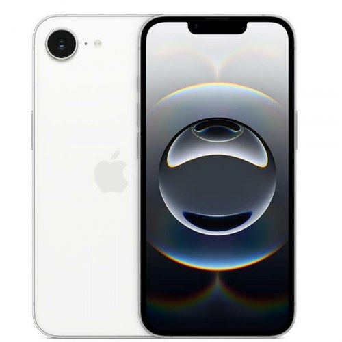 Apple iPhone 16e 6,1" 8/128 GB 5G - Hvid smartphone