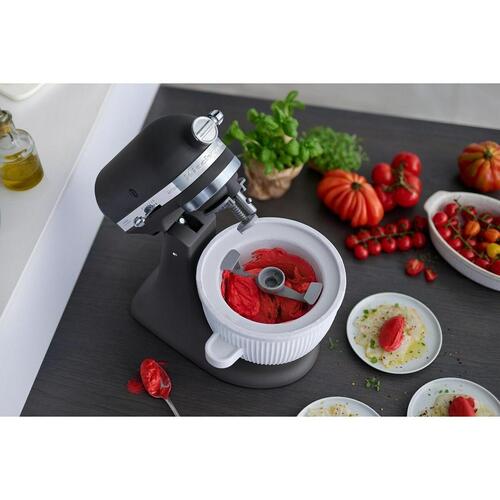 Køkkenmaskine KitchenAid Artisan 5KSM185PSEGR - grå, 300 W, 4,8 l