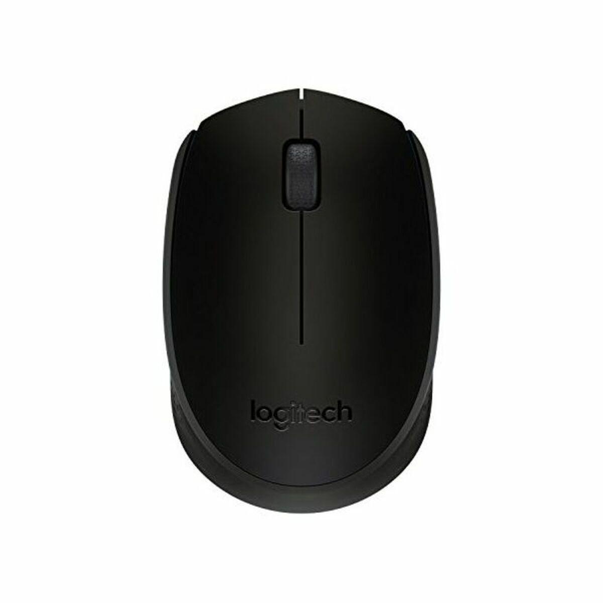 Trådløs mus Logitech B170 - optisk, 1000 dpi, sort