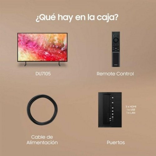 Smart TV Samsung 75" TU75DU7105 - 4K Ultra HD LED med HDR10+