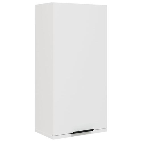 Væghængt badeværelsesskab 32x20x67 cm hvid (OUTLET A)