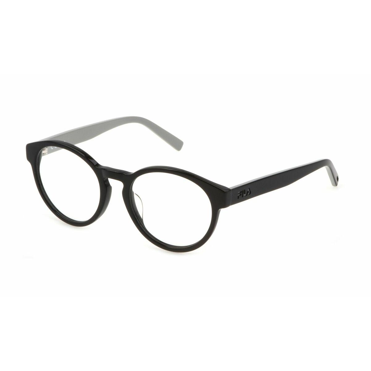 Fila VFI218 500BLK brillestel - unisex, sort acetat, 50 mm