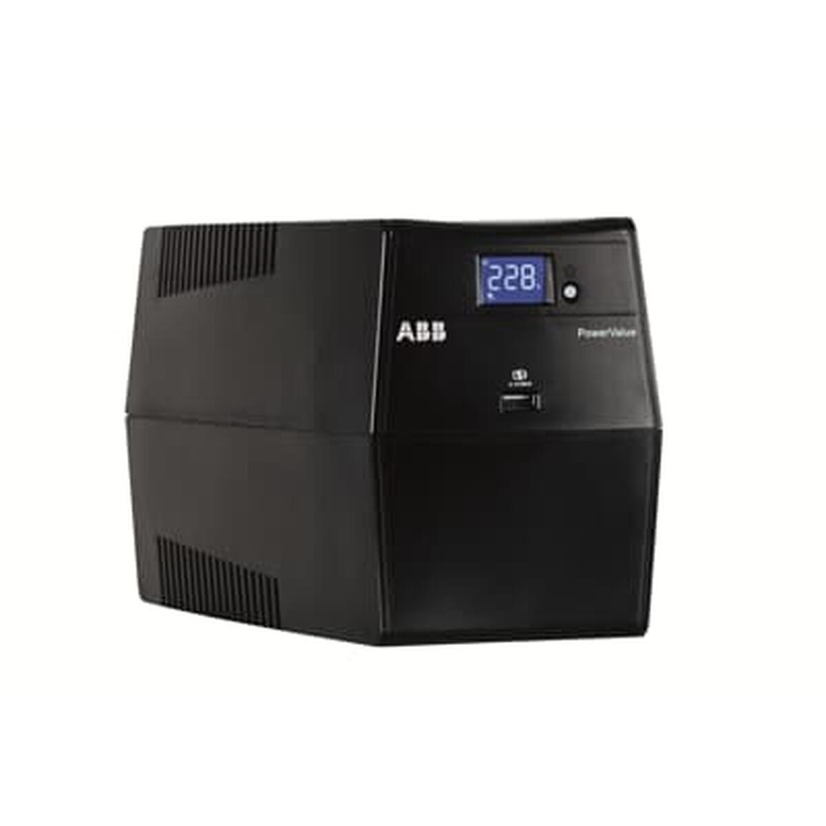 UPS strømforsyning ABB PowerValue 11LI 1000 VA (Schuko)
