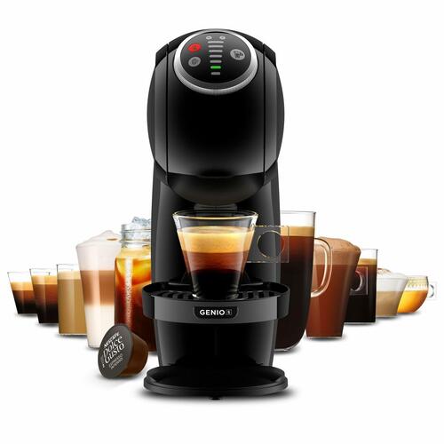 Kapsel kaffemaskine DeLonghi Genio S Plus - sort