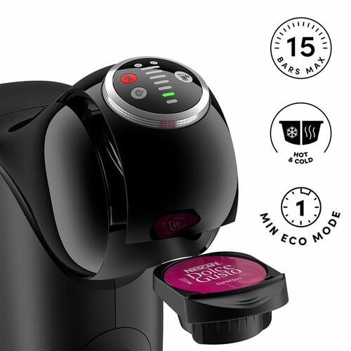 Kapsel kaffemaskine DeLonghi Genio S Plus - sort