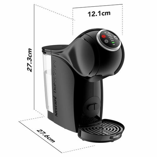Kapsel kaffemaskine DeLonghi Genio S Plus - sort