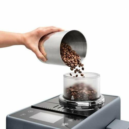 Kaffemaskine med kværn - DeLonghi Rivelia EXAM, 1450 W, grå
