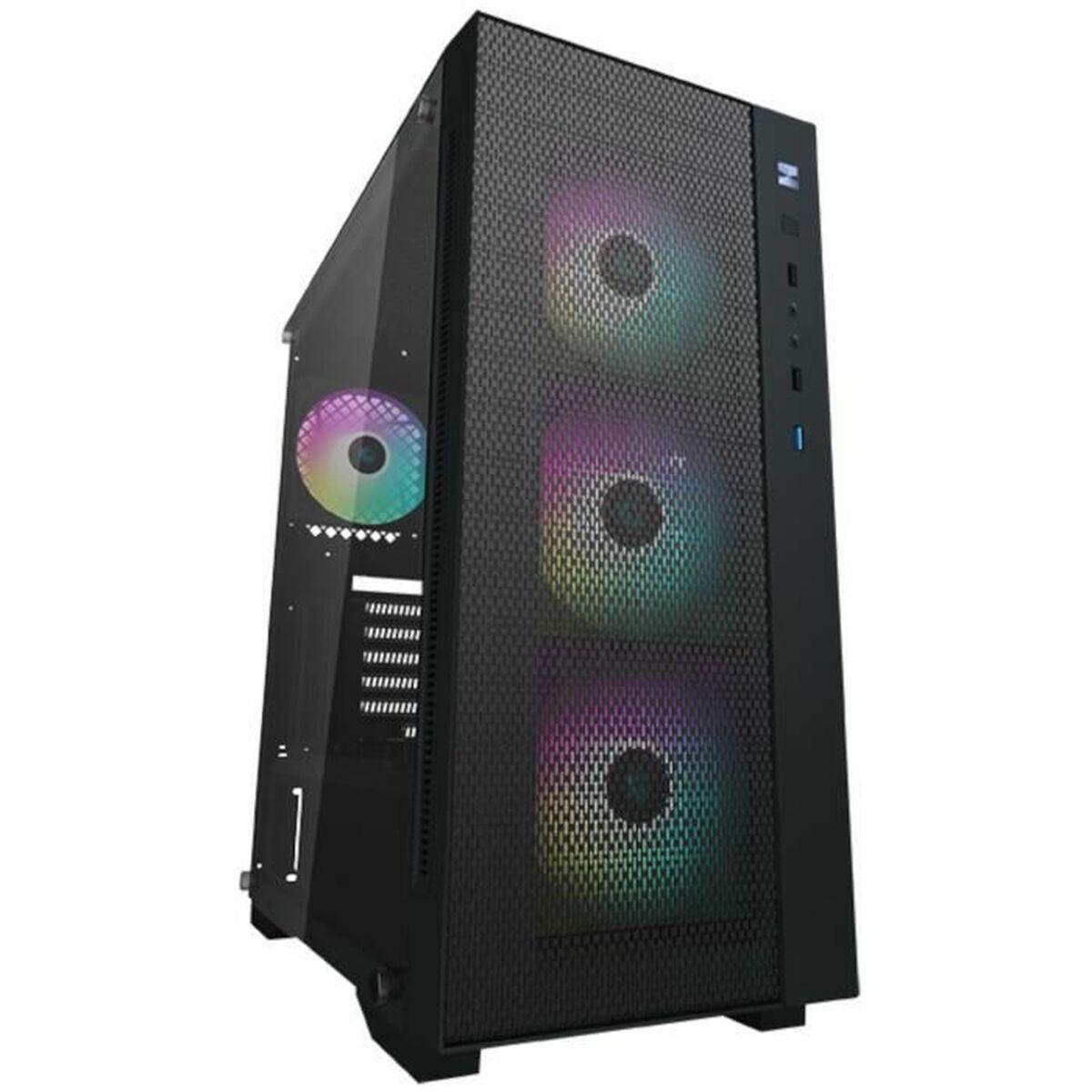PC kabinet ATX DEEPCOOL MATREXX 55 Mesh ARGB 4F - Sort