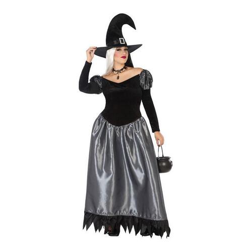 Kostume til voksne Heks Multifarvet (2 Dele) (2 enheder) (2 stk) M/L