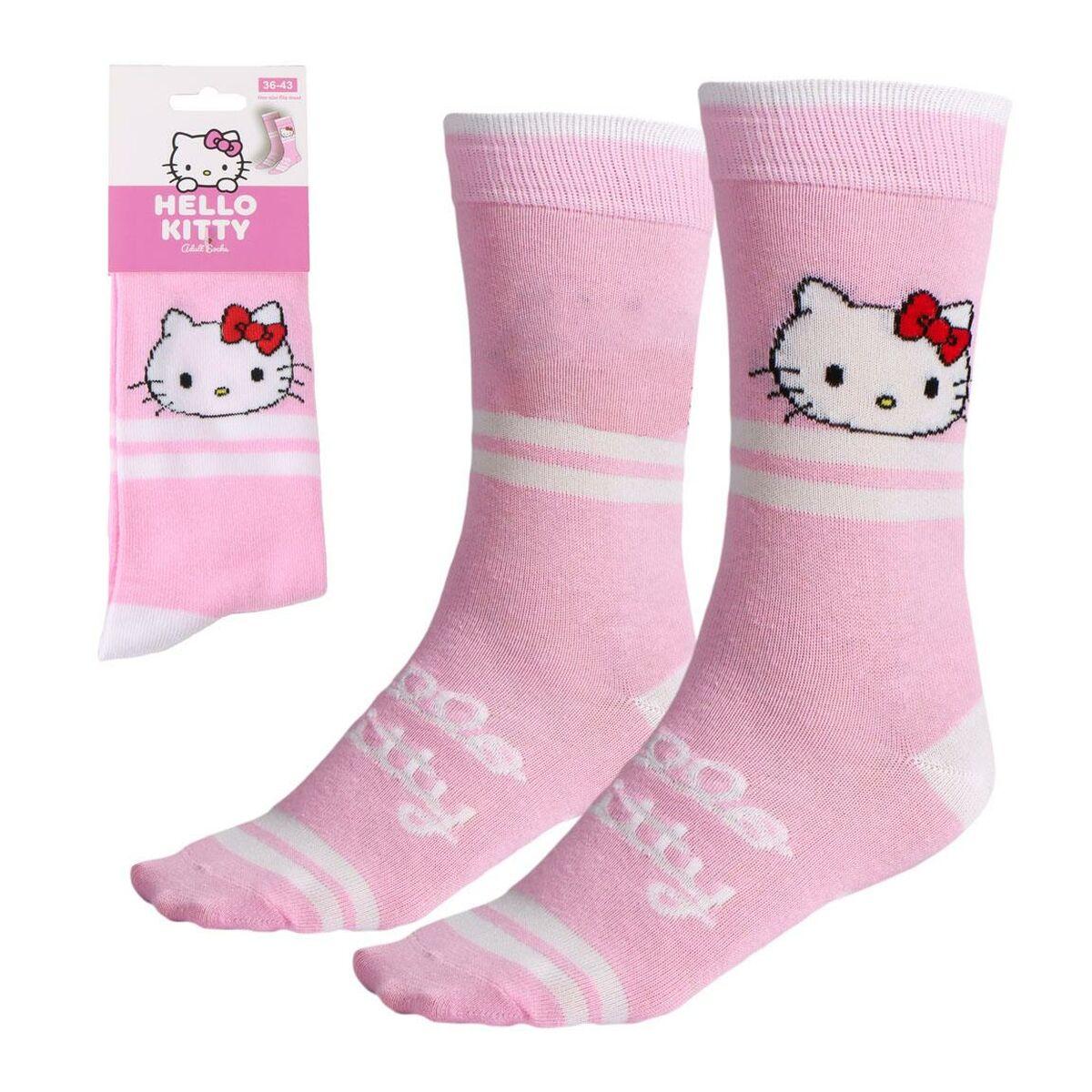 Hello Kitty sokker - pink 36-43