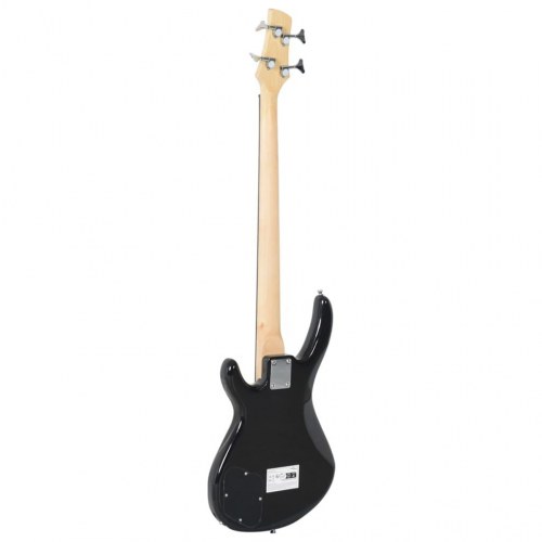 Elektrisk basguitar til begyndere med taske 4/4 46" - gradueret brun/sort