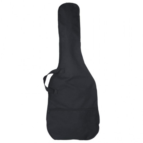 Elektrisk basguitar til begyndere med taske 4/4 46" - gradueret brun/sort