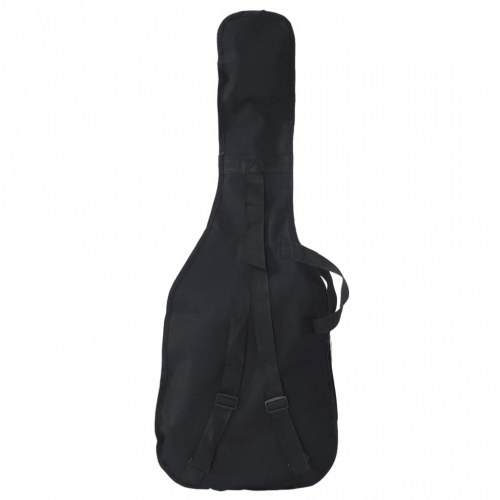 Elektrisk basguitar til begyndere med taske 4/4 46" - blå/sort