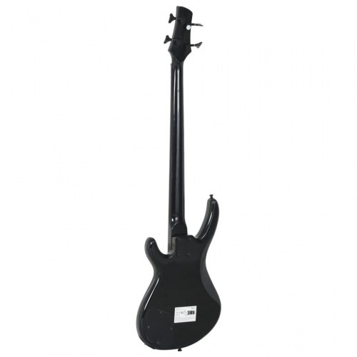 Elektrisk basguitar til begyndere inkl. taske 4/4 46" sort