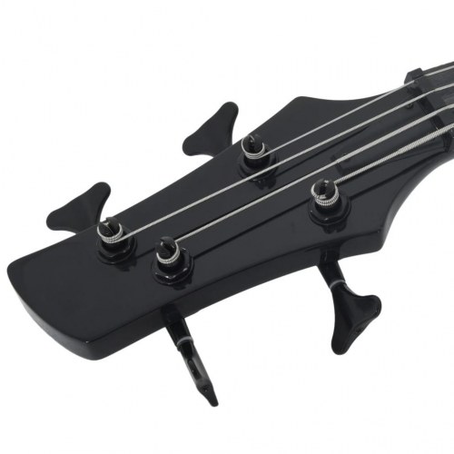 Elektrisk basguitar til begyndere inkl. taske 4/4 46" sort