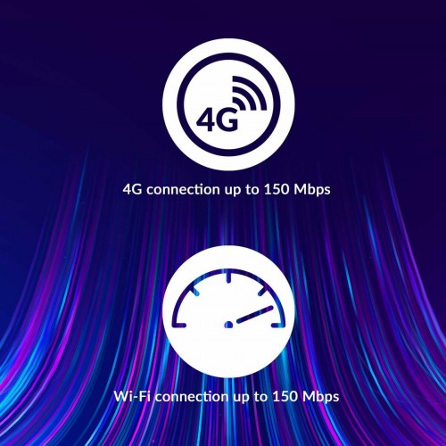 Mobilt WiFi hotspot STRONG 4GMIFI150D - sort