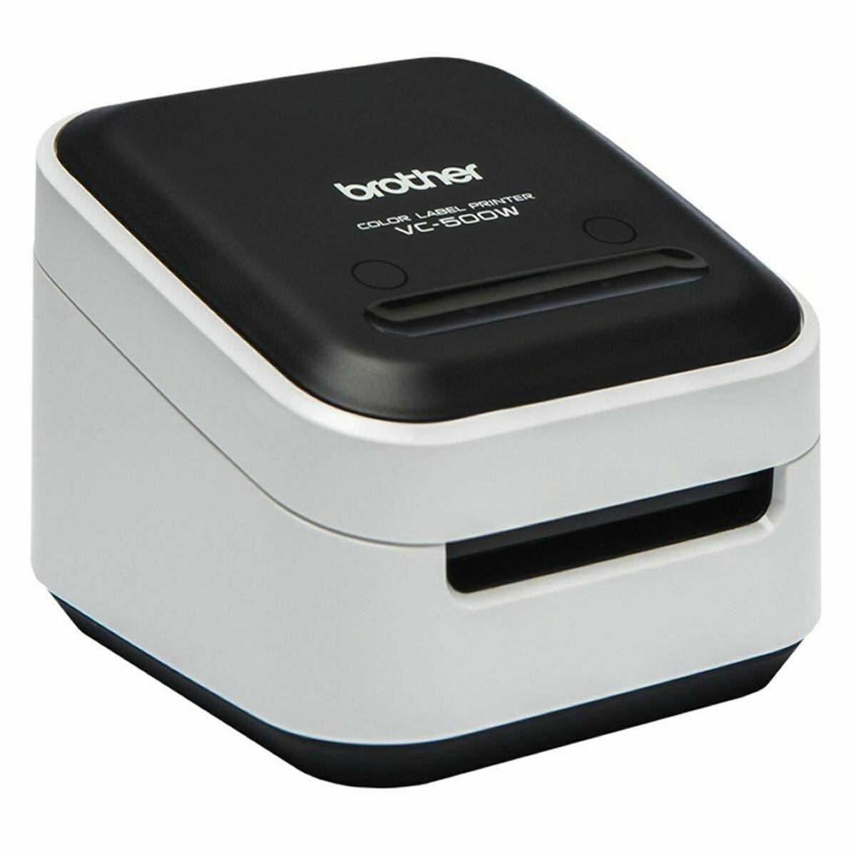 Etiketprinter Brother VC-500W med Wi‑Fi (farve, termisk)