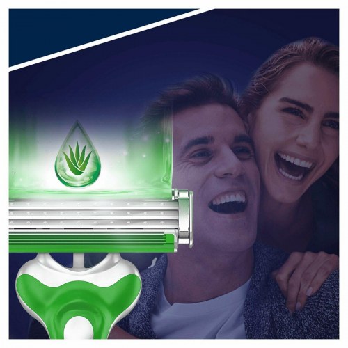 Barberskraber engangs Gillette Sensor3 Sensitive - 5 stk.