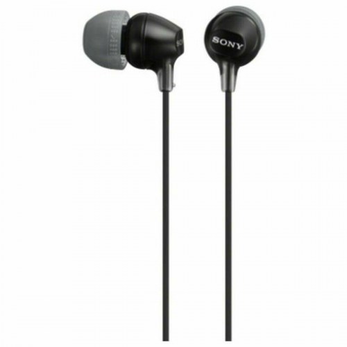 In-ear høretelefoner Sony MDREX15LPB - sort, 3,5 mm