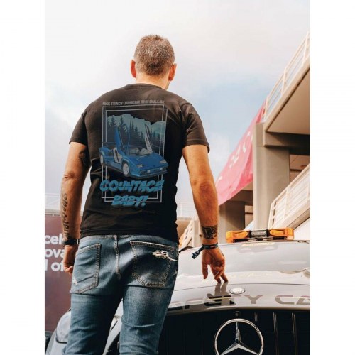 T-shirt til mænd Radikal Revolution - kortærmet RKLCB203L