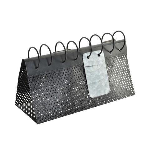 Skrivebordskalender Hvid Sort 34 x 13 x 21 cm