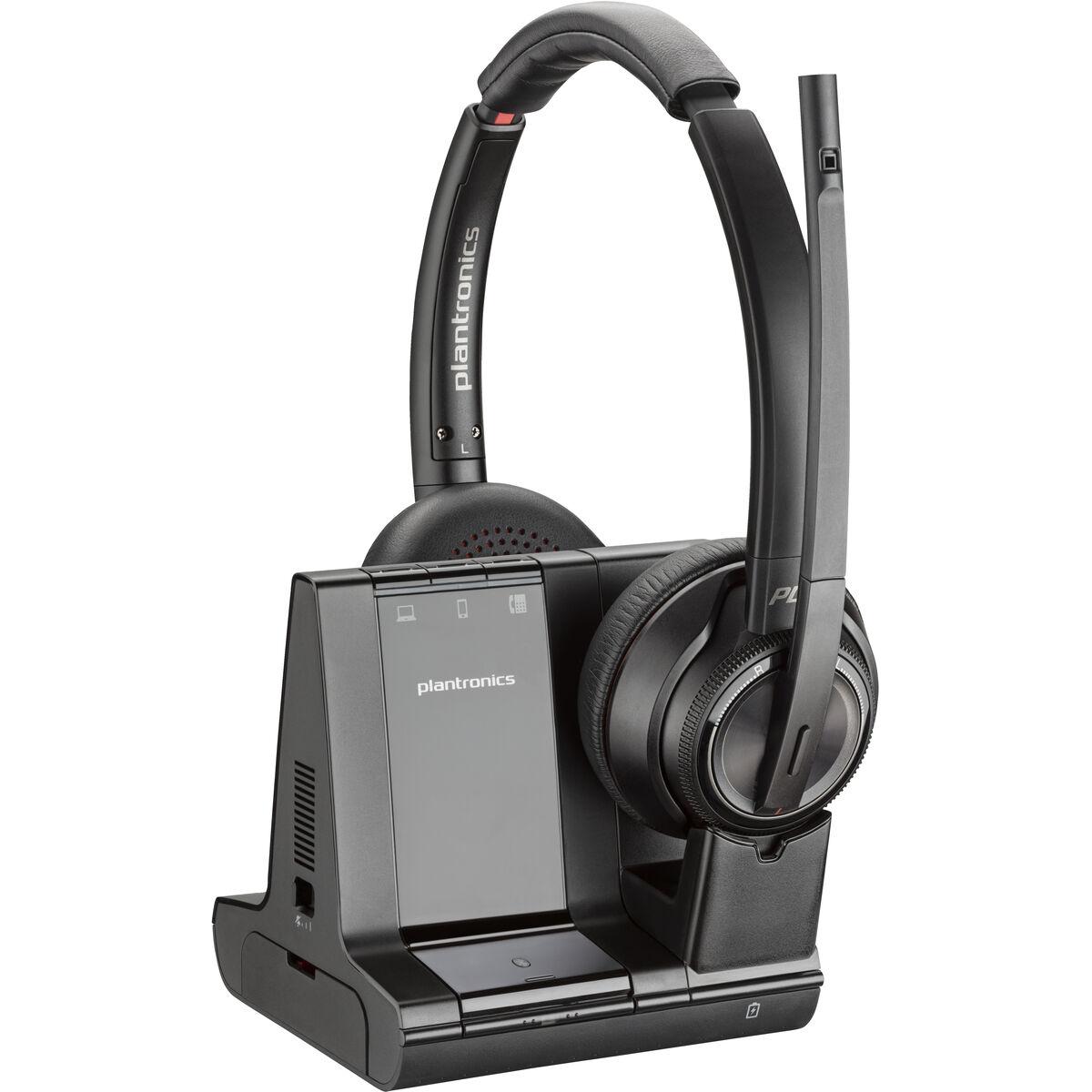 Trådløse høretelefoner Poly med mikrofon - sort (8D3F5AA#ABB) billede