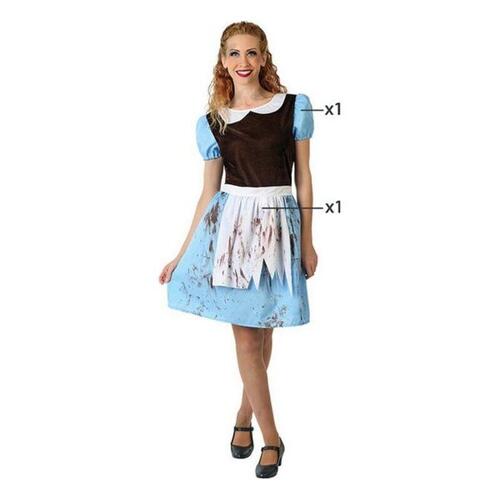 Kostume til voksne Alice Halloween Hushjælp XS/S