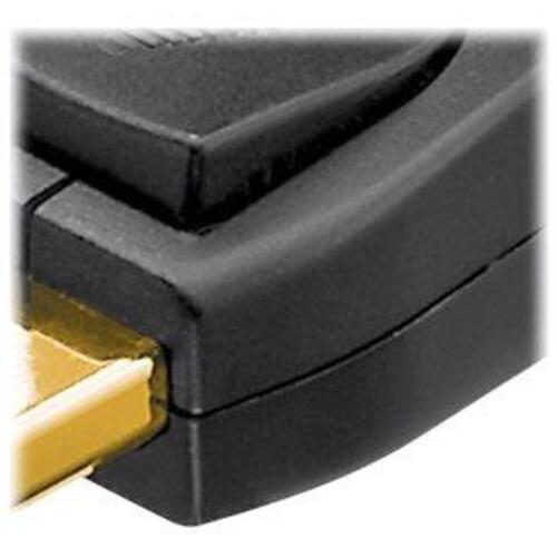 DisplayPort kabel 1.2 – Goobay – han til han med lås – sort