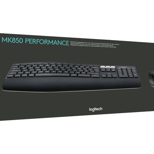 Trådløst tastatur og mus – Logitech MK850 Performance, German QWERTZ