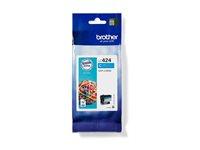 Blækpatron Brother LC424C cyan – op til 750 sider billede