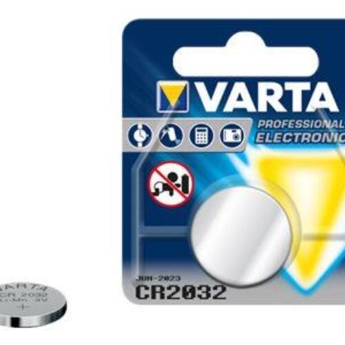 Knapcellebatteri Varta CR2032 3 V – 230 mAh
