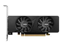 Grafikkort MSI GeForce RTX 3050 LP 6G OC - 6 GB GDDR6 (lav profil)