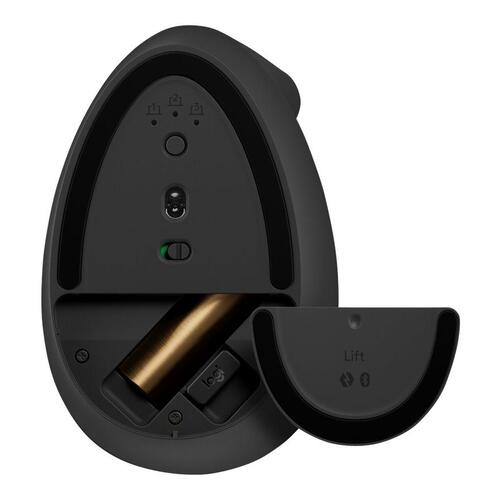 Ergonomisk vertikal mus – Logitech Lift, trådløs, sort