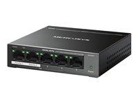 Netværksswitch Mercusys MS105GP V1 - 5-port Gigabit PoE+ billede