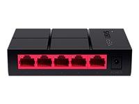Netværksswitch Mercusys MS105G - 5-port Gigabit Ethernet billede