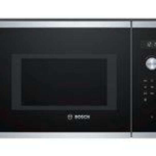 Mikrobølgeovn til indbygning Bosch Serie 6 BFL554MS0 – 25 l, 900 W, rustfrit stål