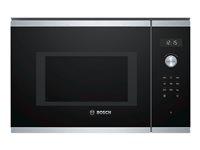 Mikrobølgeovn til indbygning Bosch Serie 6 BFL554MS0 – 25 l, 900 W, rustfrit stål
