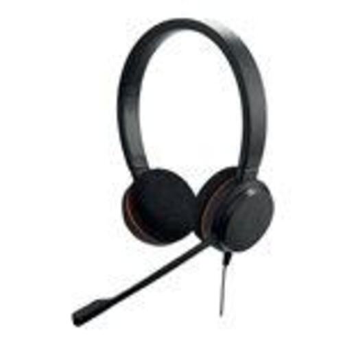 Headset med ledning Jabra Evolve 20 UC stereo – sort