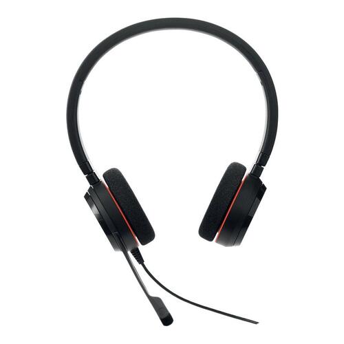 Headset med ledning Jabra Evolve 20 UC stereo – sort