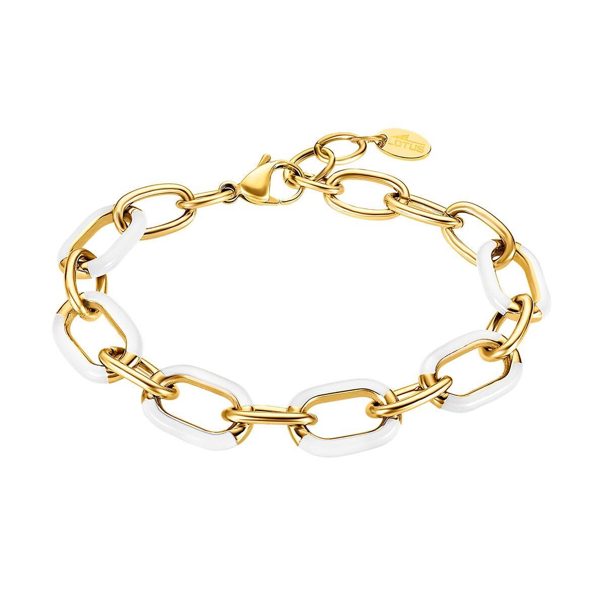 Armbånd til kvinder Lotus - LS2330-2/5 kædearmbånd i guldlook