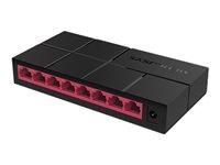 Netværksswitch Mercusys MS108G – 8?ports Gigabit Ethernet billede