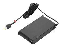 Strømforsyningsadapter til bærbar – Lenovo 170 W, tynd, sort billede