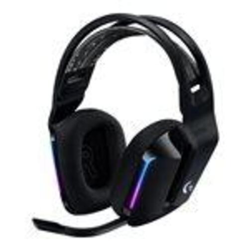 Gaming headset trådløst – Logitech G733 LIGHTSPEED RGB (sort)