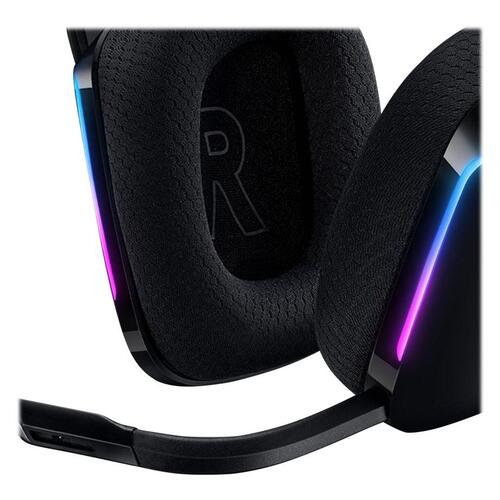Gaming headset trådløst – Logitech G733 LIGHTSPEED RGB (sort)