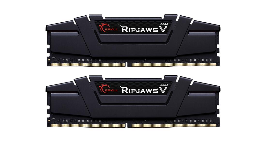 RAM G.Skill Ripjaws V DDR4 32 GB (2×16 GB) 3600 MHz CL18, Ikke-ECC