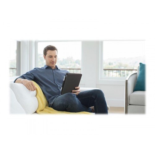 Tastatur til iPad – Logitech Slim Folio, trådløs, QWERTZ (tysk), grafit