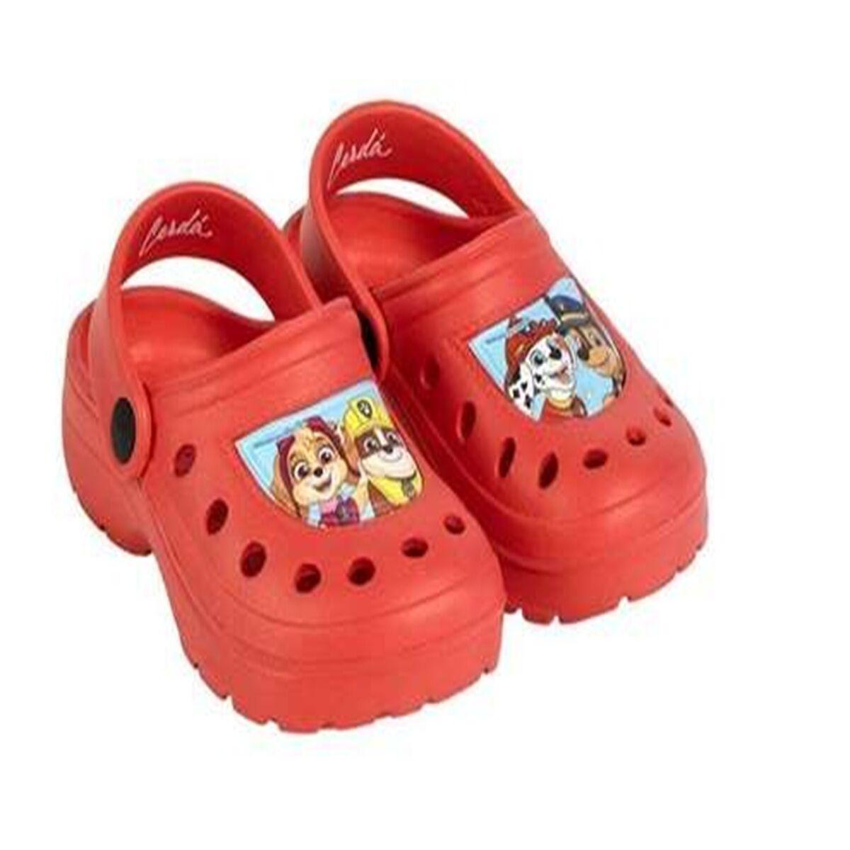 Badesandaler The Paw Patrol - rød træsko 26-27