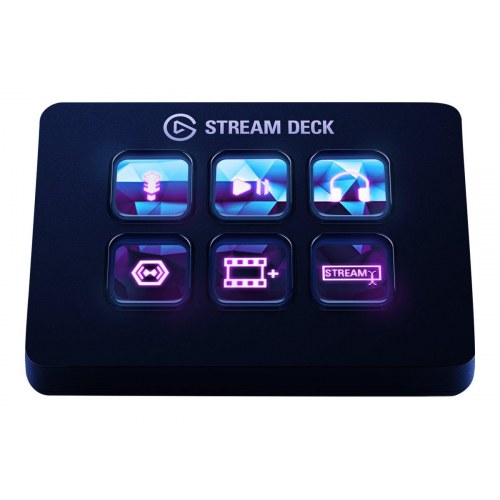 Tastatur til streaming – Elgato Stream Deck Mini (kablet)