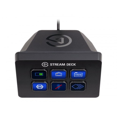 Tastatur til streaming – Elgato Stream Deck Mini (kablet)