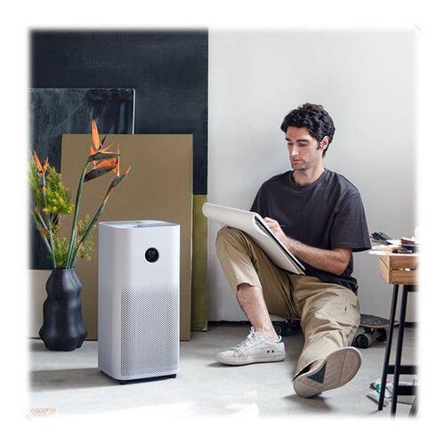 Luftrenser – Xiaomi Smart Air Purifier 4, gulvstående, hvid